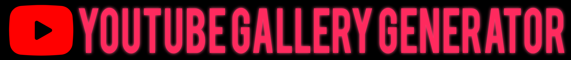 YT-Gallery-Generator